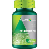 Adams Supplements, Fenugreek Extract, 500mg - GREEN LIFE CYPRUS